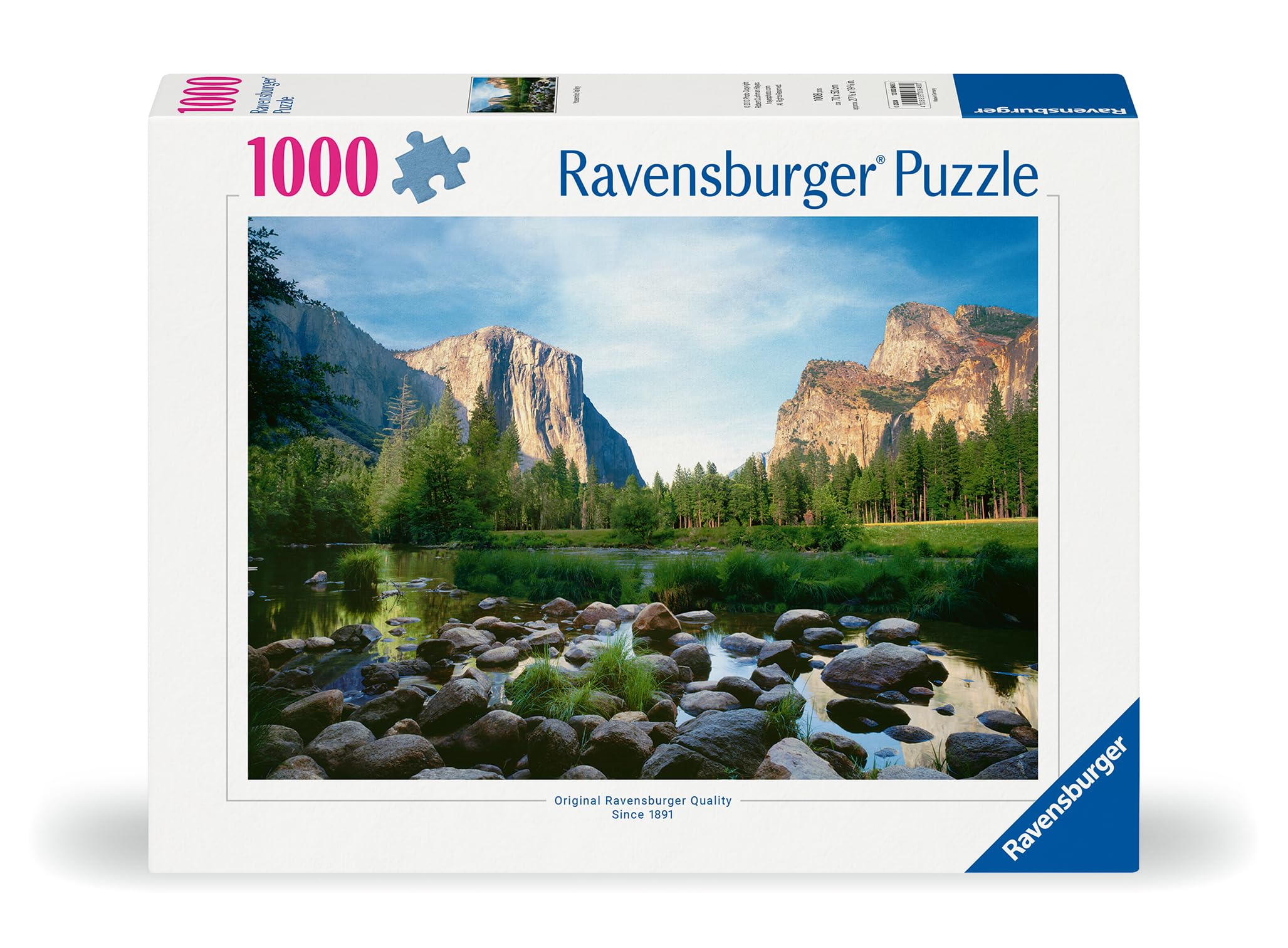 Ravensburger 12000648, Yosemite Valley, 1000 pieces jigsaw puzzle, Puzzle for adults and kids age 14 years up, nature puzzle - Image 2