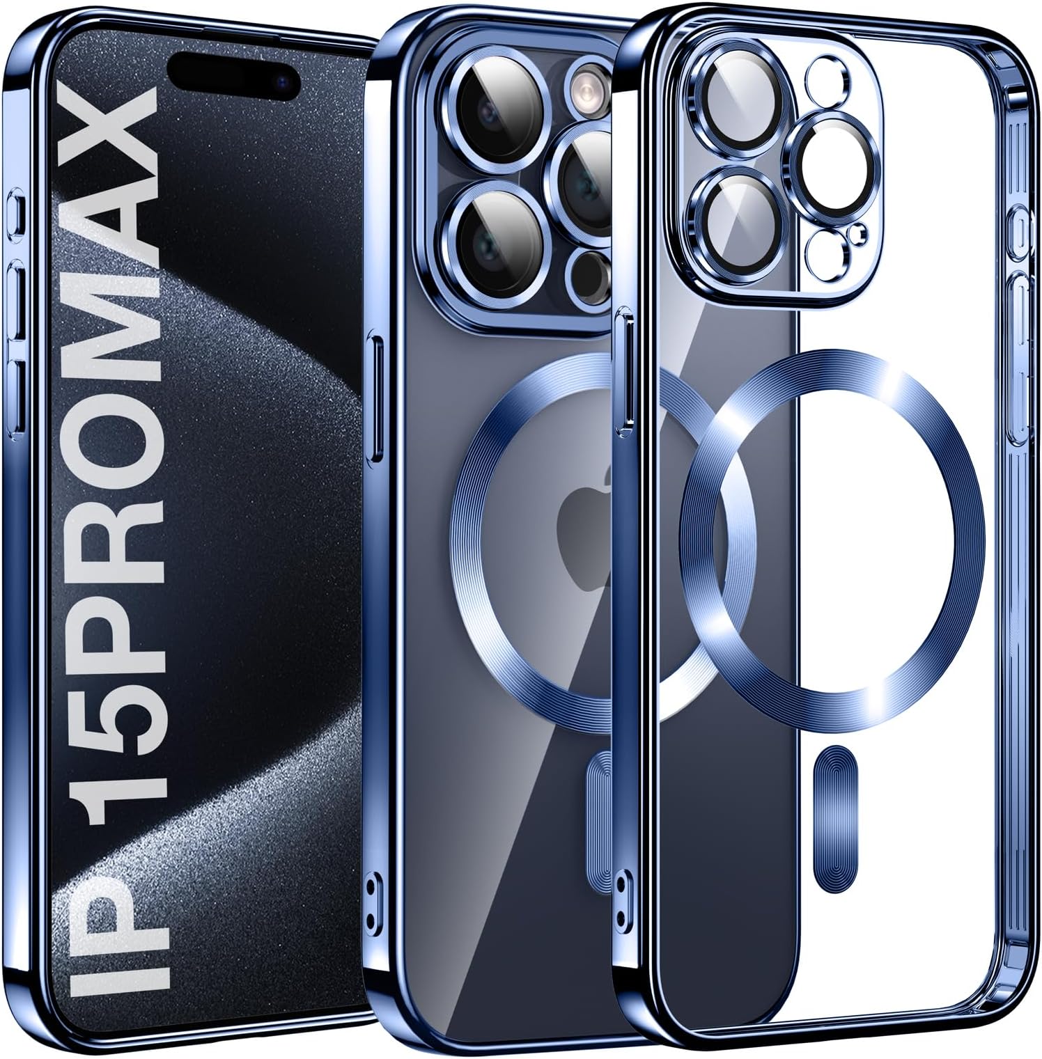 Coque IPhone 14 Pro Max Style Marbre Magnétique & MagSafe