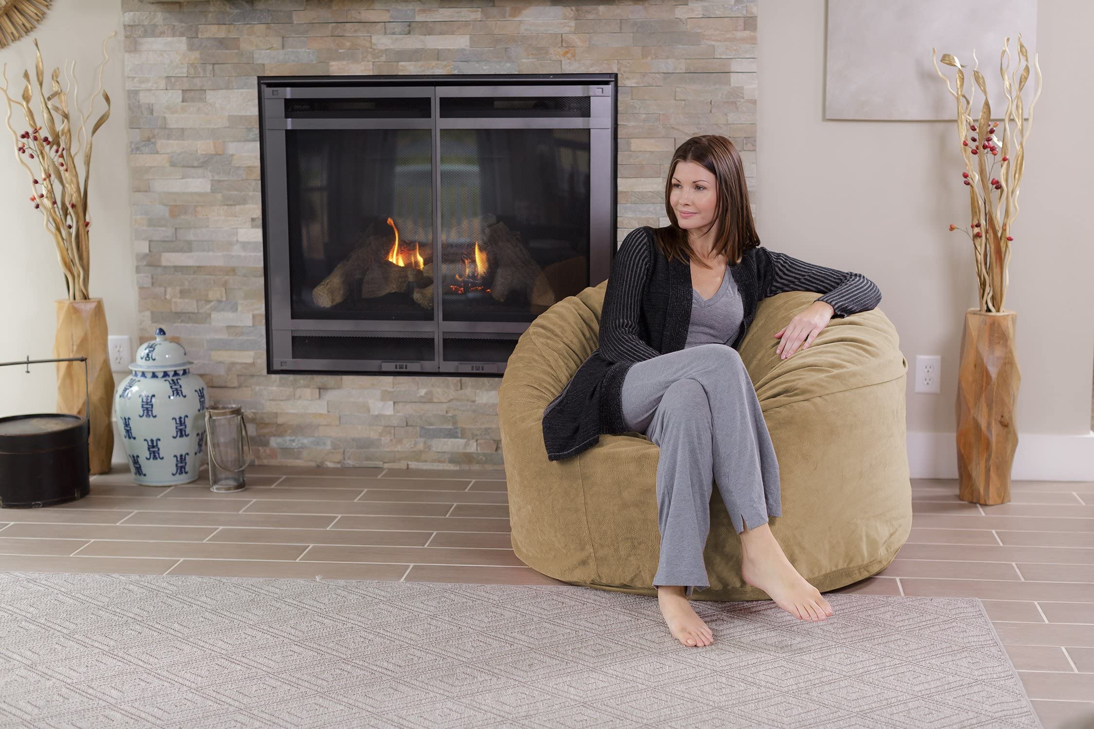 Amazon.co.jp: チルサック(Chill Sack) ビーンバッグチェア 大型ソファ