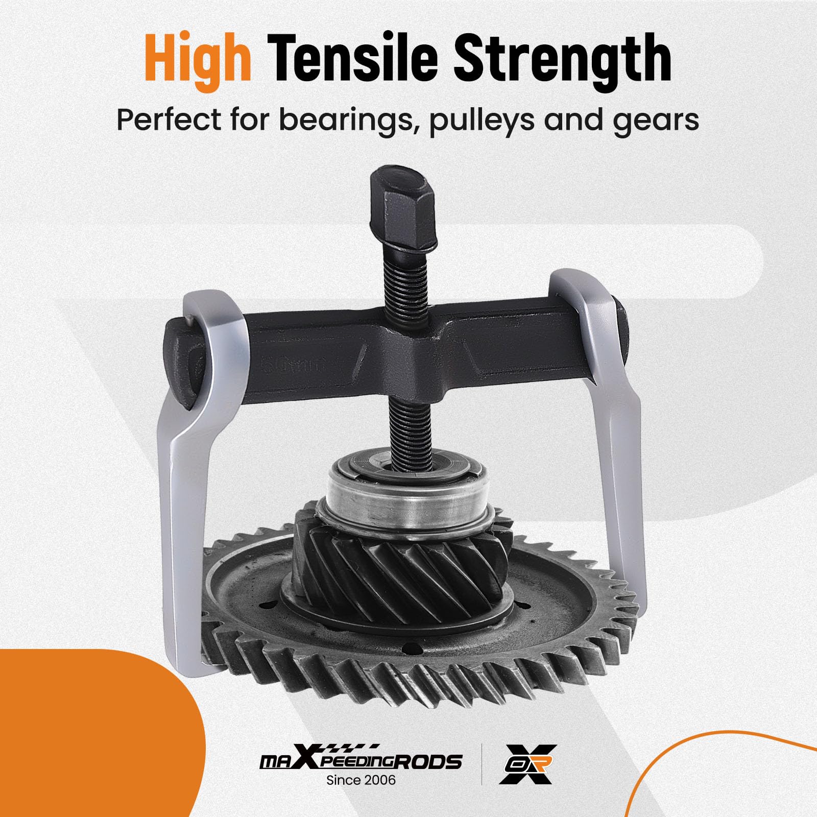 Two Claw Puller 2 Jaw Puller Adjustable Bearing Puller Gears Pulley Removal Industrial Automotive Repair (8inch - View #3