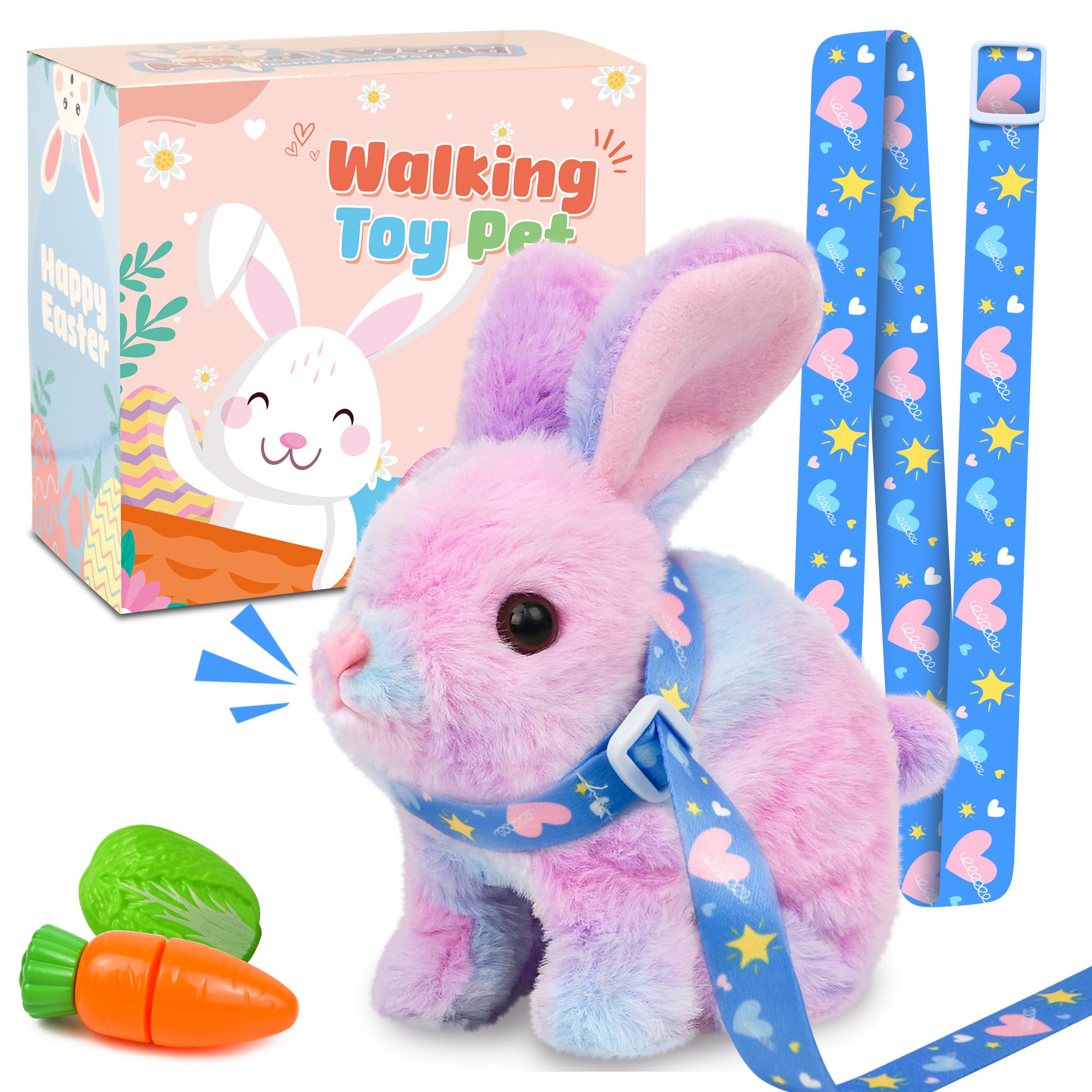 Amazon.com: Voichic Easter Robot Bunny Pal- Bunby My Realistic