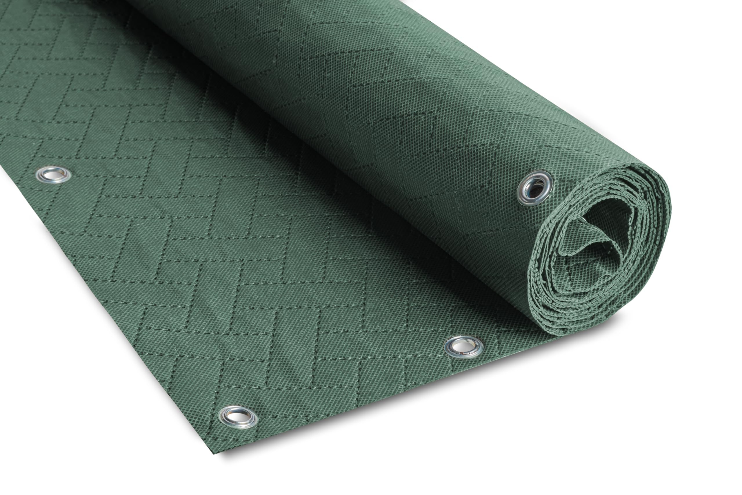 Brise-Vue pour Balcon 240g/m² COVER IT - Écran de Confidentialité Vert 65x500cm