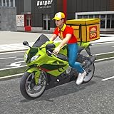 Open World Burger Delivery Simulator: Bike and Car Games