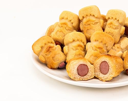 Miniatura 6 de MOBI "The Original"-Franken-Weenie-"Pigs in a Blanket" Snack con un toque, silicona