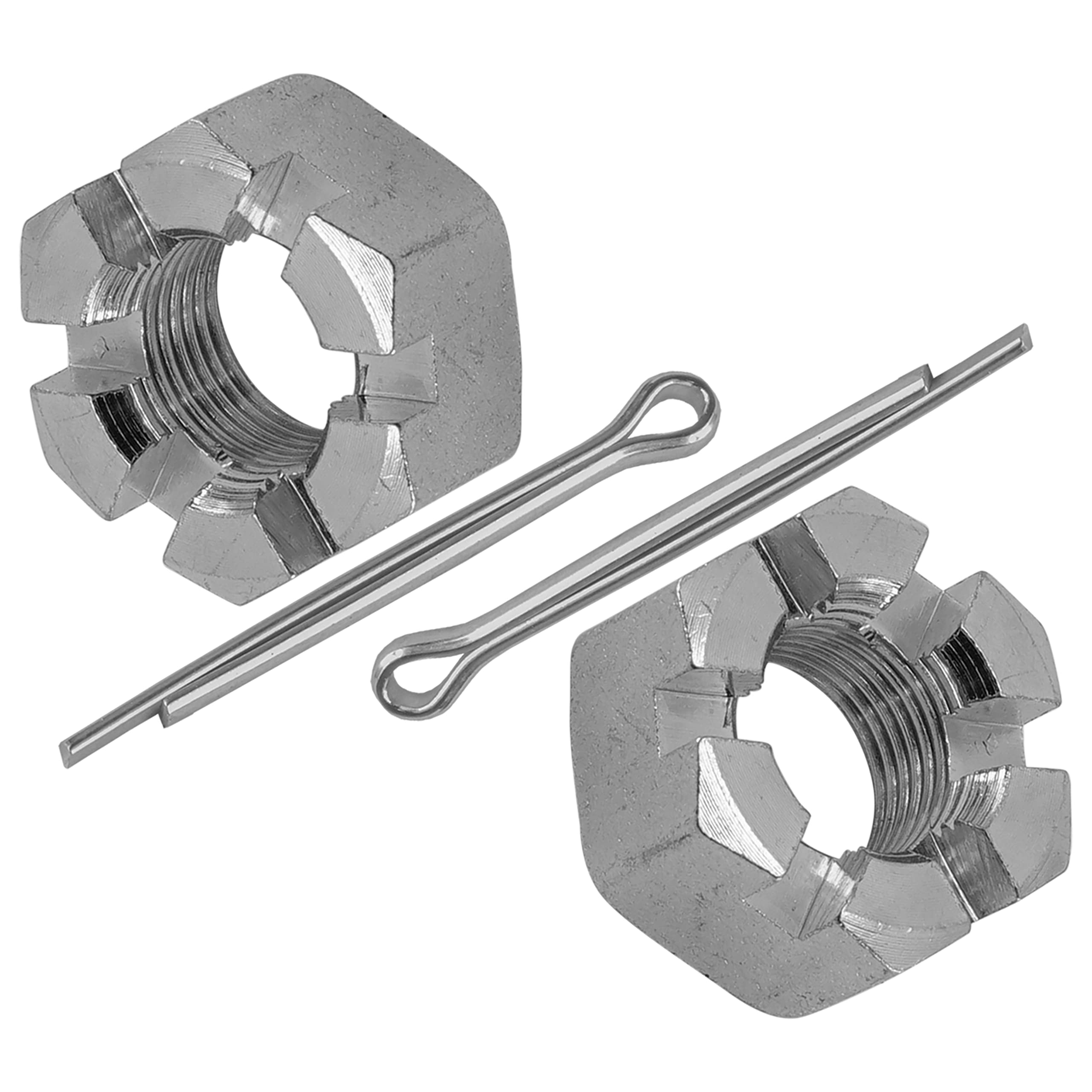 Amazon.com: Caltric Rear Wheel Castle Nuts compatible with Suzuki