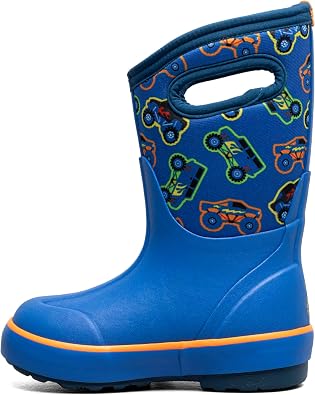 BOGS unisex-child Classic Ii - Monster Trucks Toddler/Little Kid/Big Kid