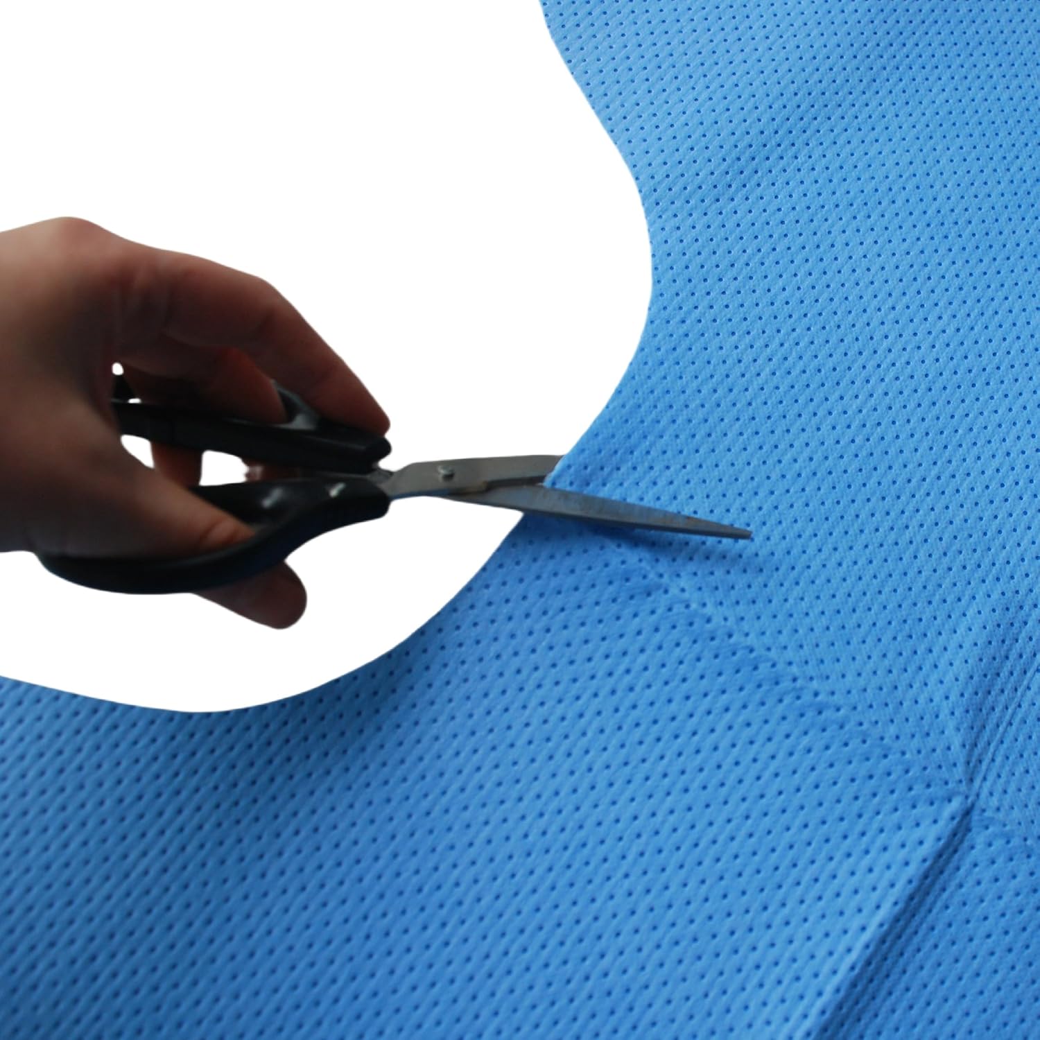 Blue Upgraded 25 Pack Disposable Toilet Mats,Super Absorbent Toilet Training Mat for Kids & Adults,Non-Slip Pads for Bathroom Floor,U-Shaped Potty Training Rug,Around Toilet Urine Protector 24"x22" - Image 8