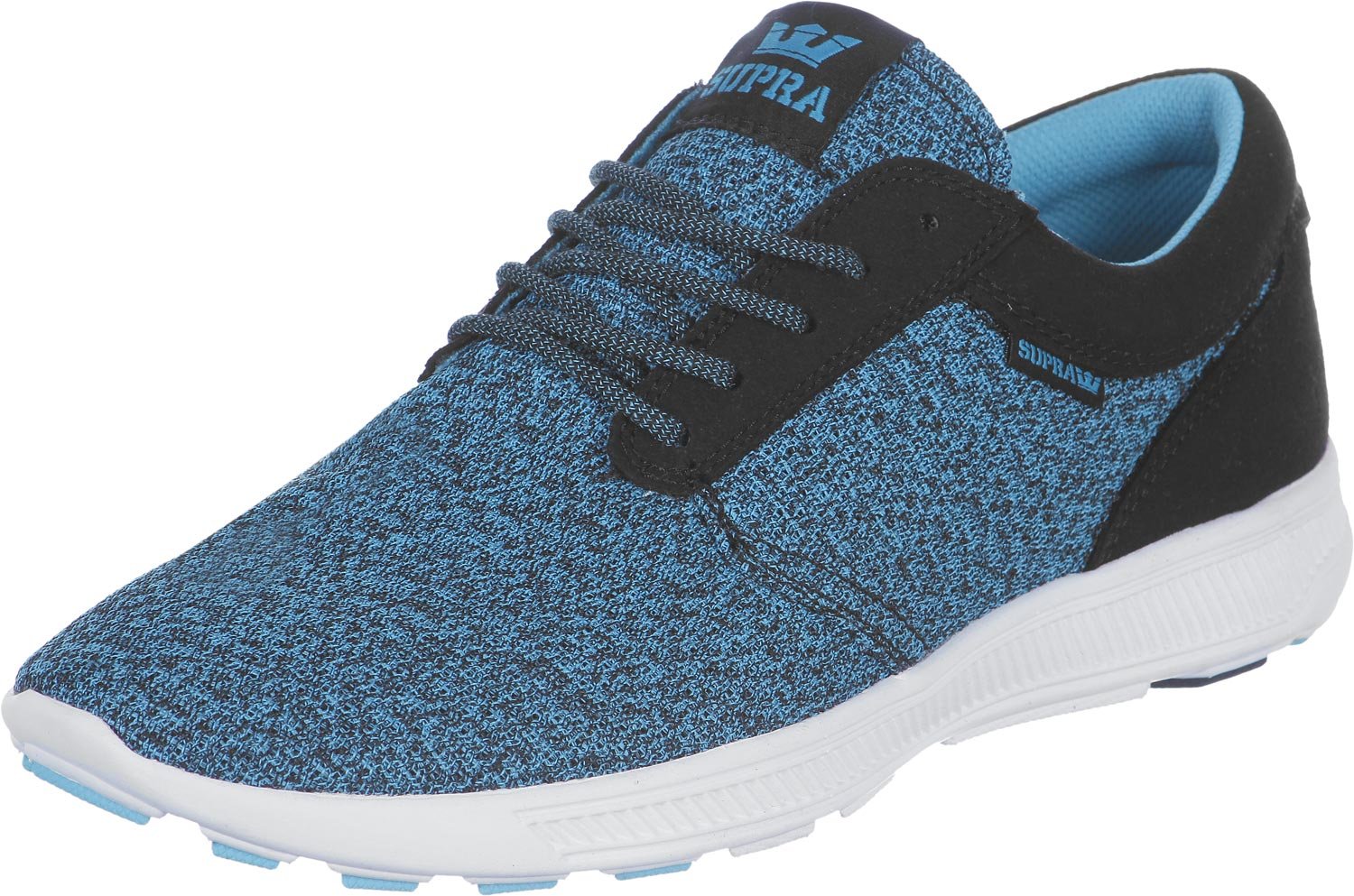 Supra Hammer Run Size Black/Blue Atoll White Skate Shoes