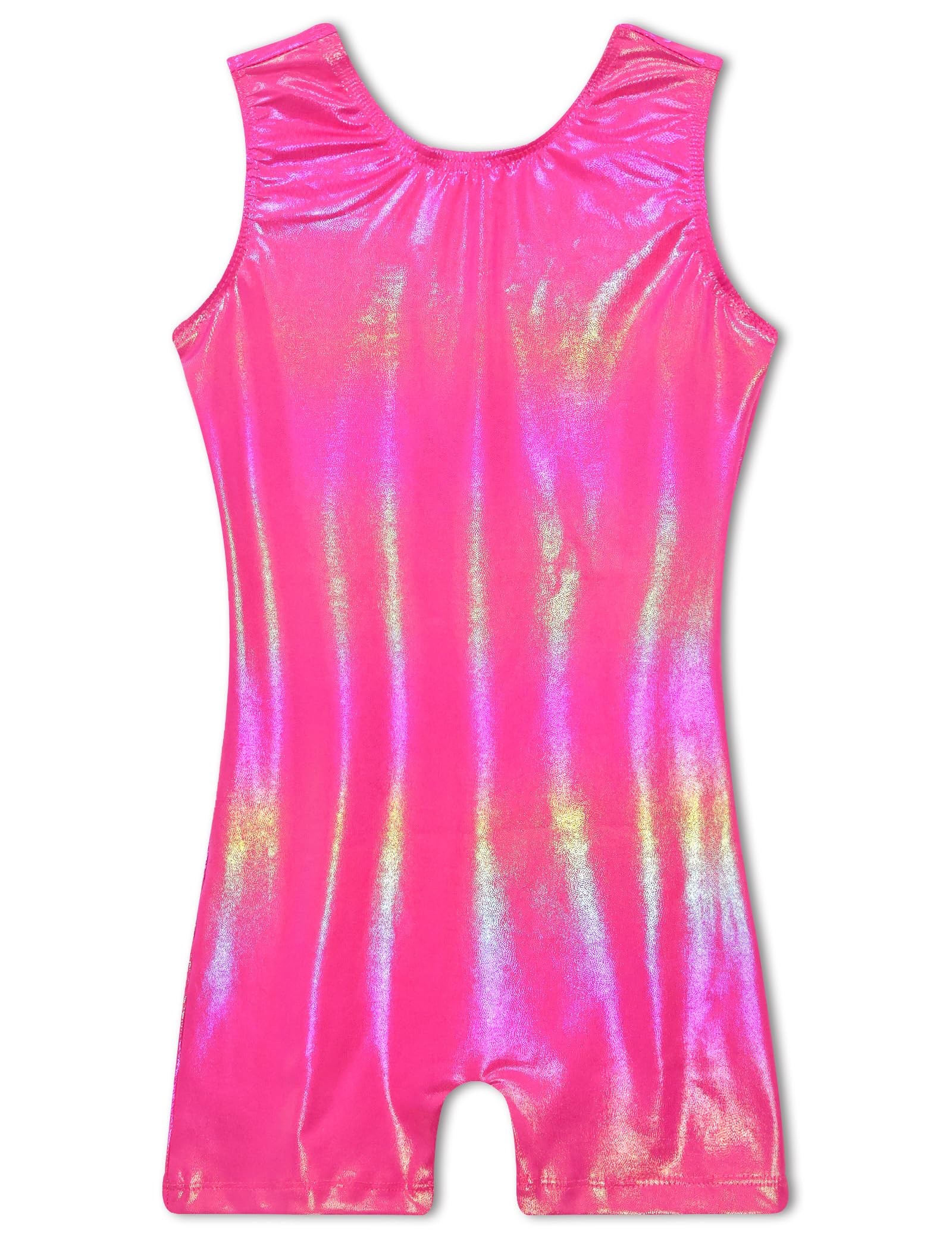 TENVDA Leotards for Girls Gymnastics One Piece Biketard（Multiple Colors）