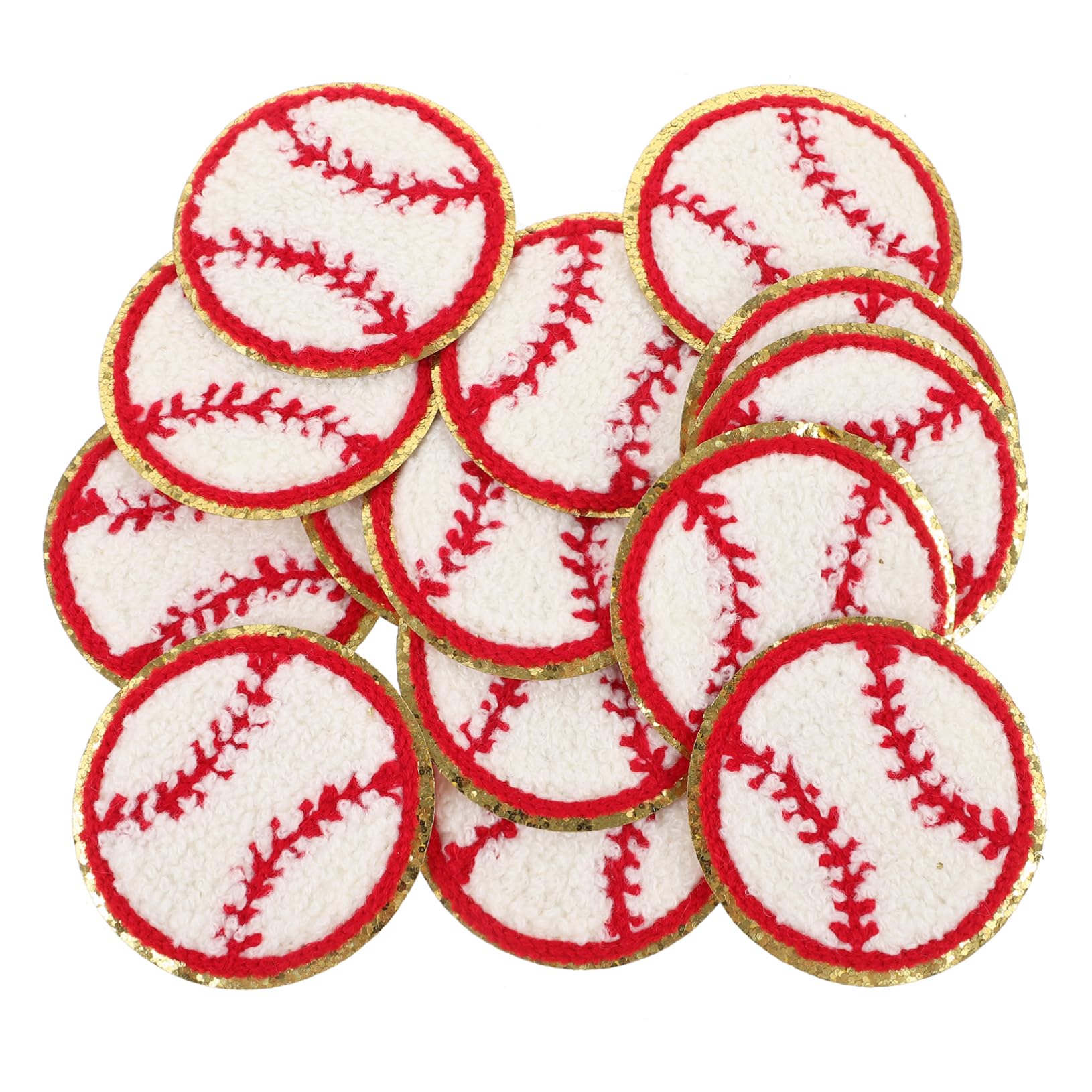 LIFKOME 75piezas Parches De Béisbol Para Ropa y Sombreros Parches Decorativos Resistentes Para Reparaciones y Embellecimiento De
