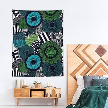 Amazon.co.jp: マリメッコ タペストリー,モダン 多機能 おしゃれ壁掛け Amazon.co.jp: マリメッコ タペストリー,モダン 多機能 おしゃれ壁掛け