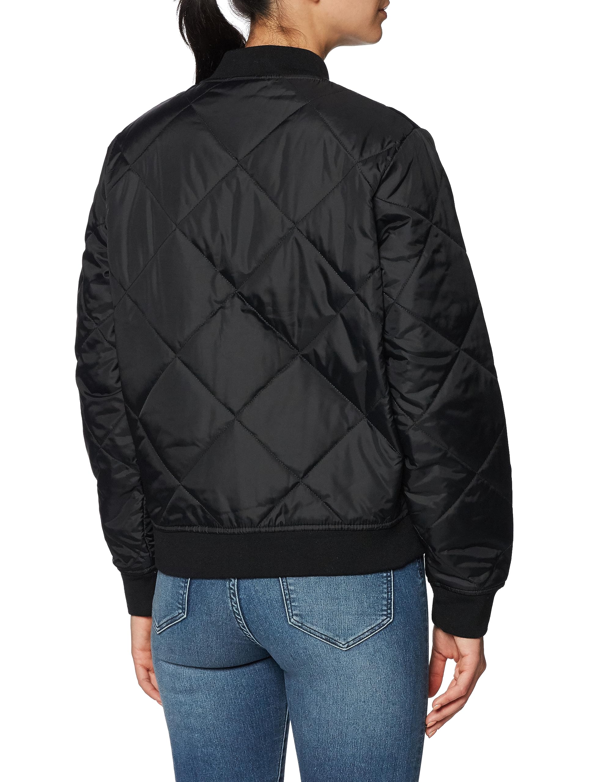 Dickies W Quilted Bomber Jacket Damska kurtka, Czarny (BLACK), S