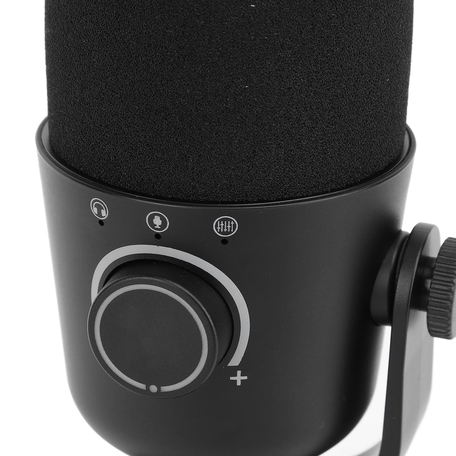 Naroote Gaming-Mikrofon, USB-Kondensatormikrofon, HiFi-Chip-Mikrofon mit Dynamischen RGB-Lichtern, Ideal für PC-Live-Übertragung, und Klaren Gesang