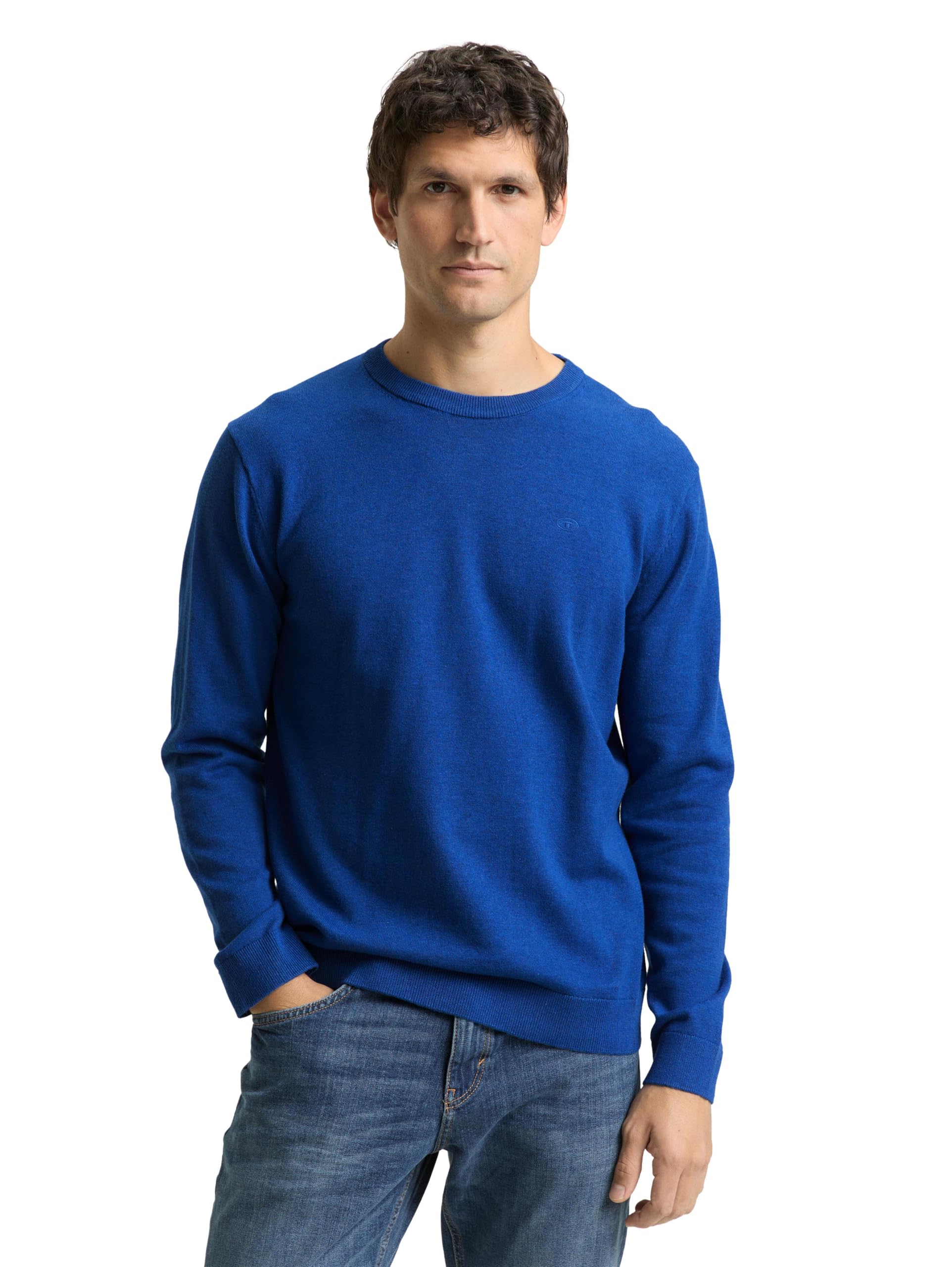Strickpullover mit Crewneck