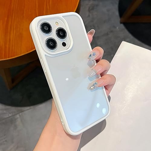 ZTOFERA Funda transparente para iPhone 15 Pro Max, funda protectora transparente suave y ultra delgada, antiarañazos, para iPhone 15 Pro Max, color