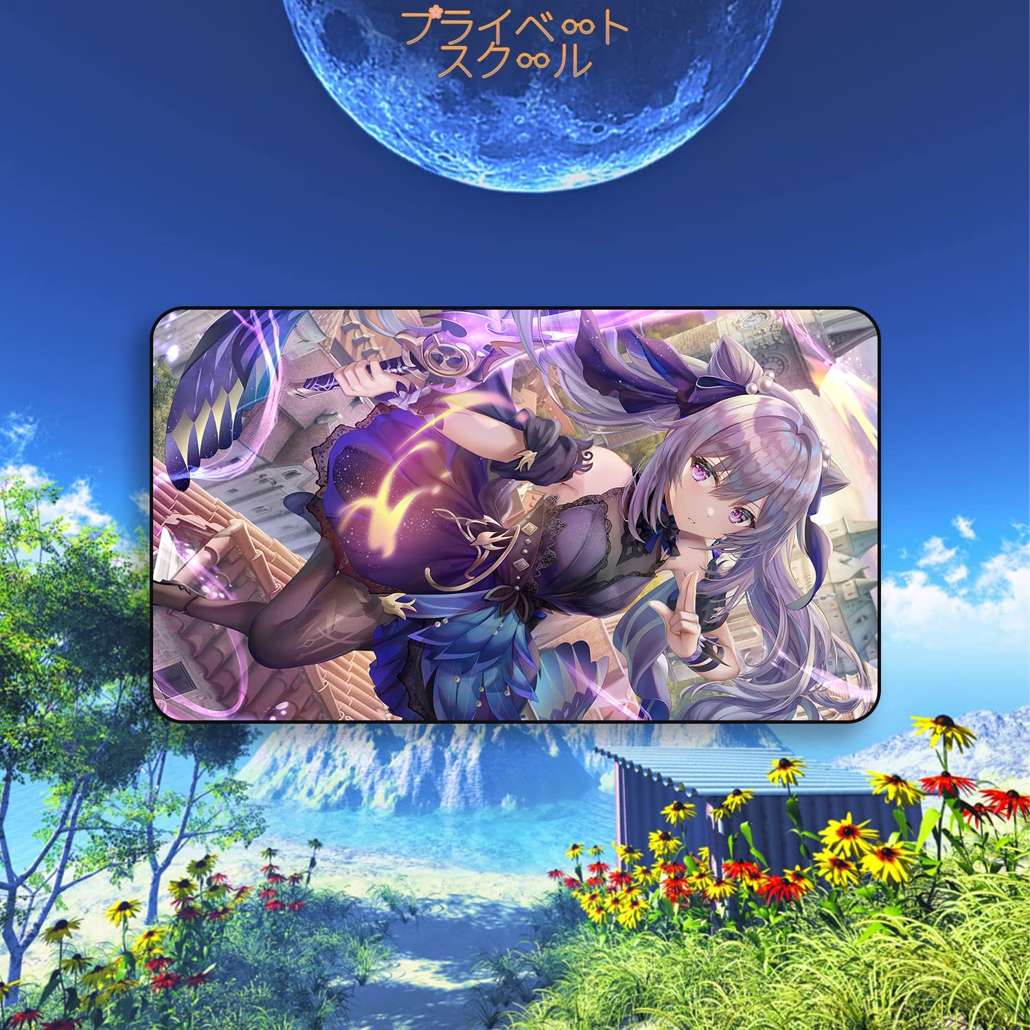 原神 刻晴 スリーブ&プレイマットセット 原神 プレイマット スリーブ セット 刻晴 鍾離