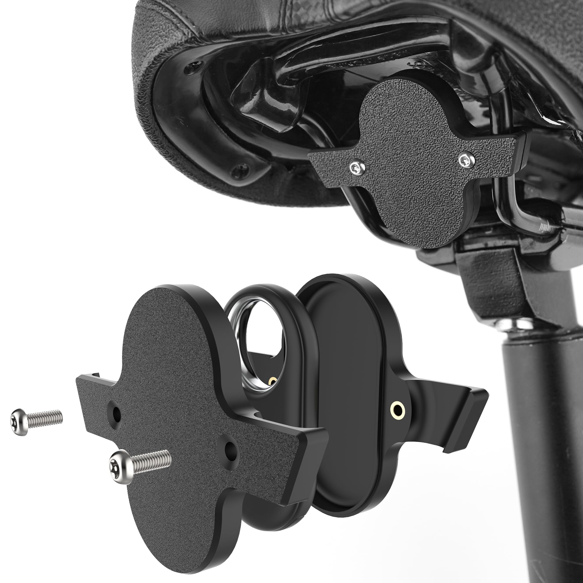 Supporto per bicicletta per Samsung SmartTag 2, supporto per bicicletta, nascosto sulla sella per bicicletta, accessorio per bicicletta con protezione antifurto, compatibile con mountain bike,