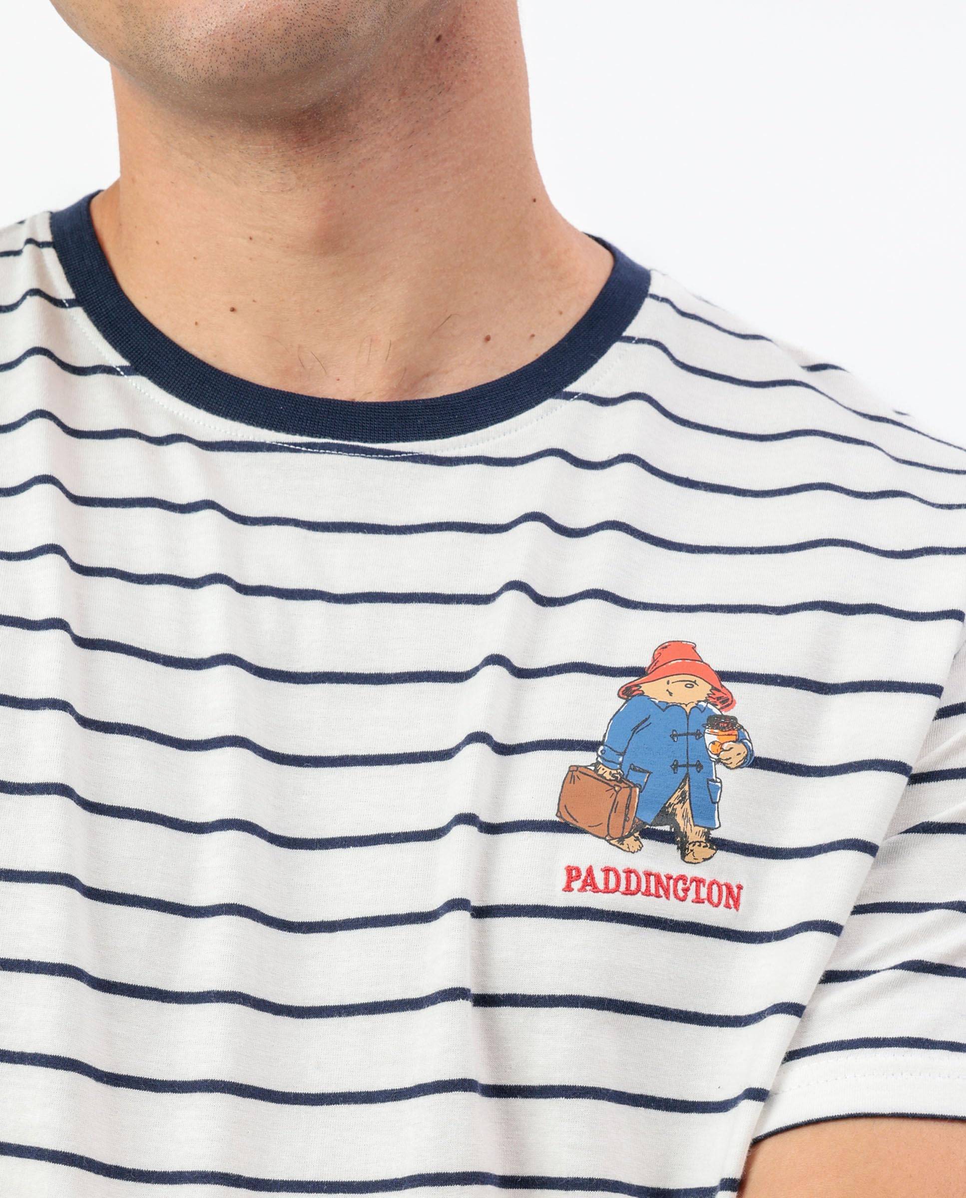 PADDINGTON Pigiama classico a maniche corte Navy da uomo, Marino, L