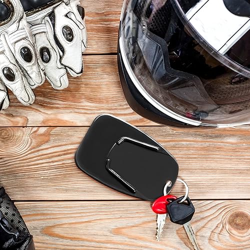 Miniatura 4 de 8 piezas de almohadilla de soporte de motocicleta para motocicleta, placa de soporte antideslizante, accesorio de estacionamiento para césped al