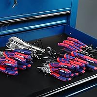 Vista 6 de WORKPRO Juego de Alicates, Conjunto de 20 Piezas de Alicates con Organizador de Alicates de 2 Paquetes, Se Adapta Perfectamente para Cajones de Caja