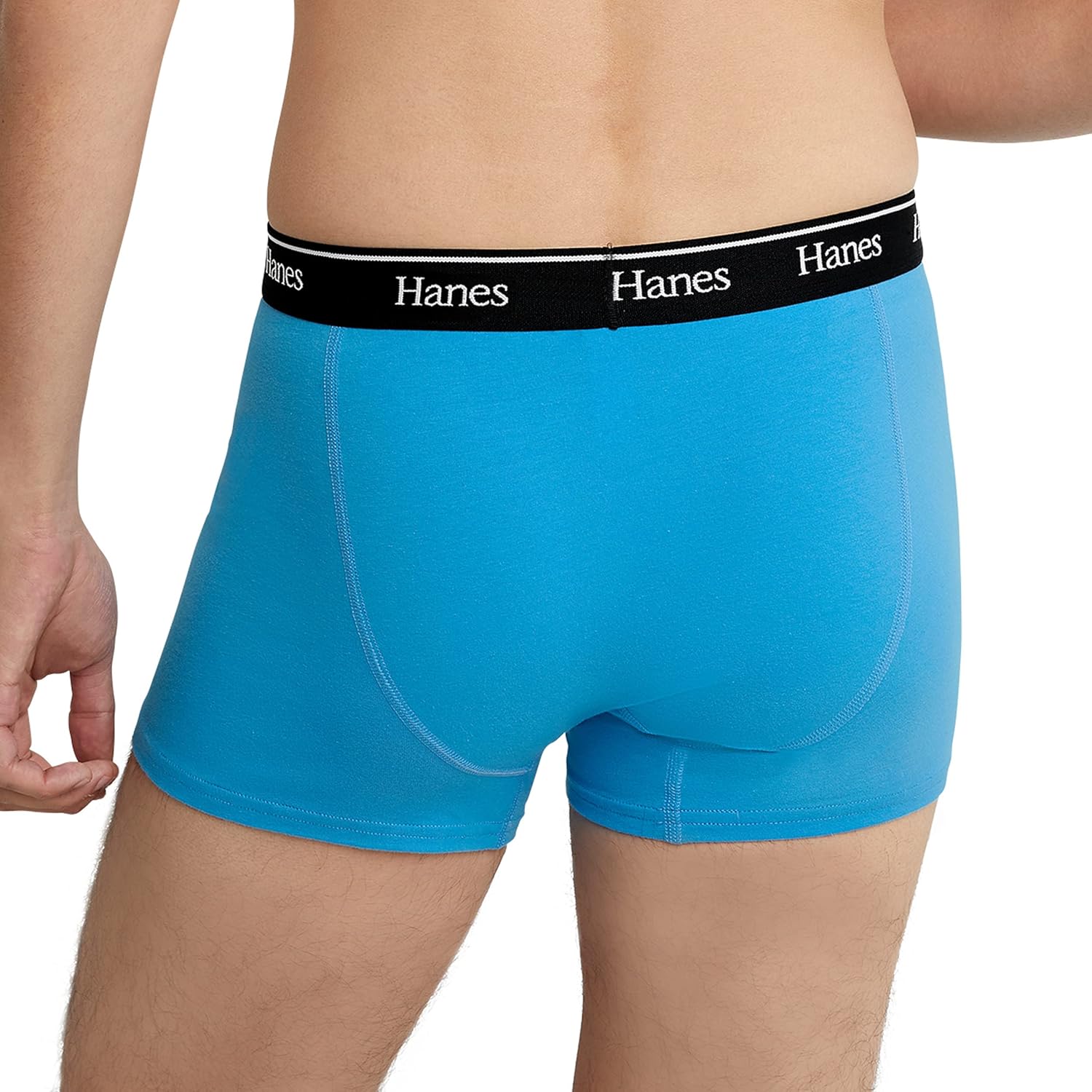 Hanes Mens Hanes Originals Men's Trunk Briefs, Stretch Cotton Moisture-Wicking Underwear, Modern Fit Low RiseTrunks - Image 4