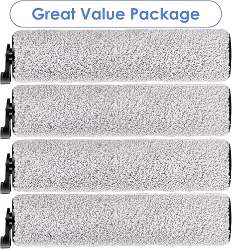 Miniatura 7 de Juego de (4 piezas) rodillos de cepillo de repuesto compatibles con aspiradora inalámbrica Tineco iFloor 3 Floor One S3 iFloor 2 húmeda y seca, kit