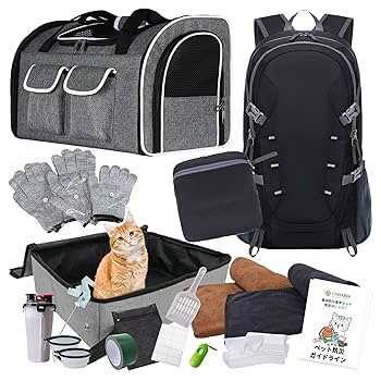 犬用防災普段にも使用できるリュックワンちゃん用猫ちゃんにも使用できます。 楽天市場】【レビュー特典あり】XiaZ 拡張 ペットキャリー