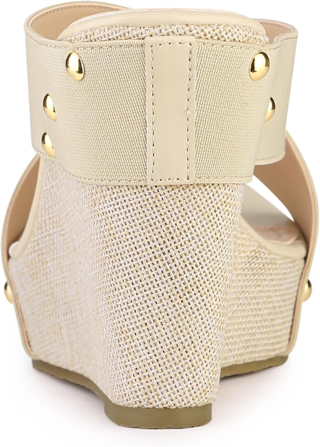 Allegra K Women's Platform Slide Wedge Sandals - Image 3