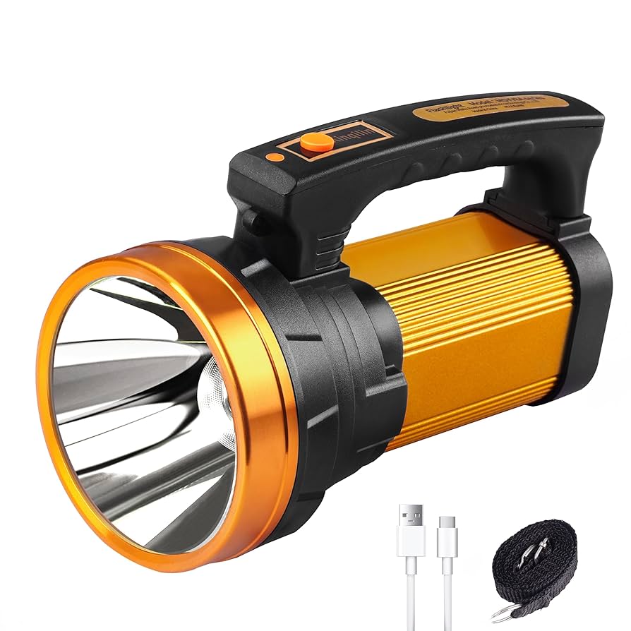 【動作品】 健康用品 brightlight me+ Super Bright Flashlight 1400LM 6800mAh Handheld Spotlight