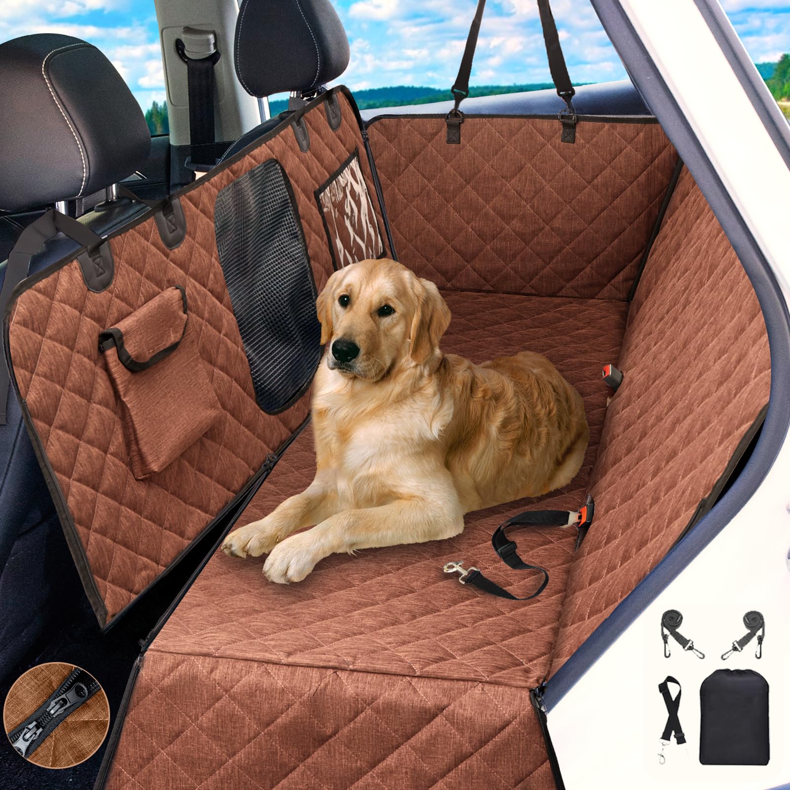 Ubuy Vailge Dog Car Seat Cover Vailge Waterproof Dog Car Seat