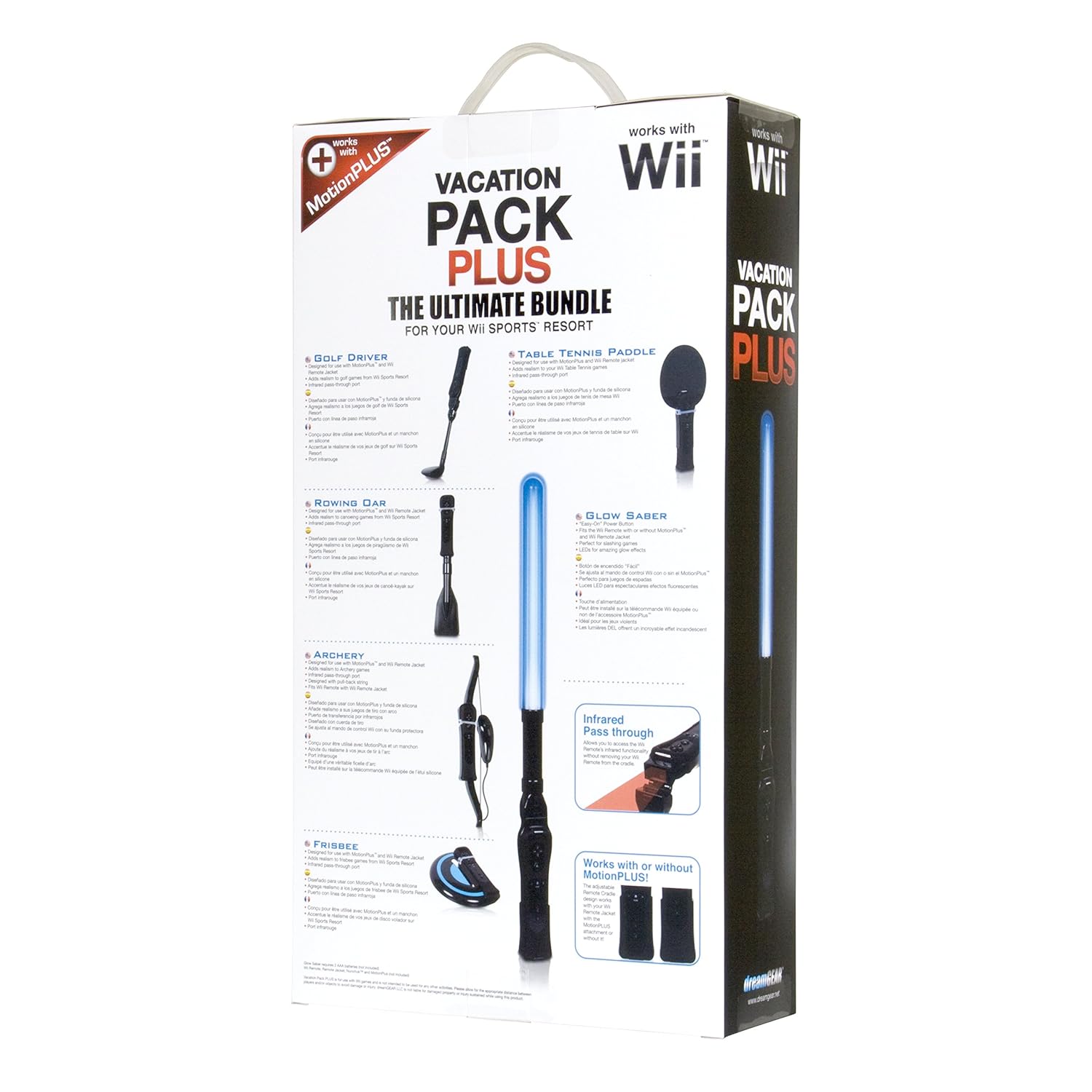 dreamGEAR Nintendo Wii 7-in-1 Vacation Pack (black)