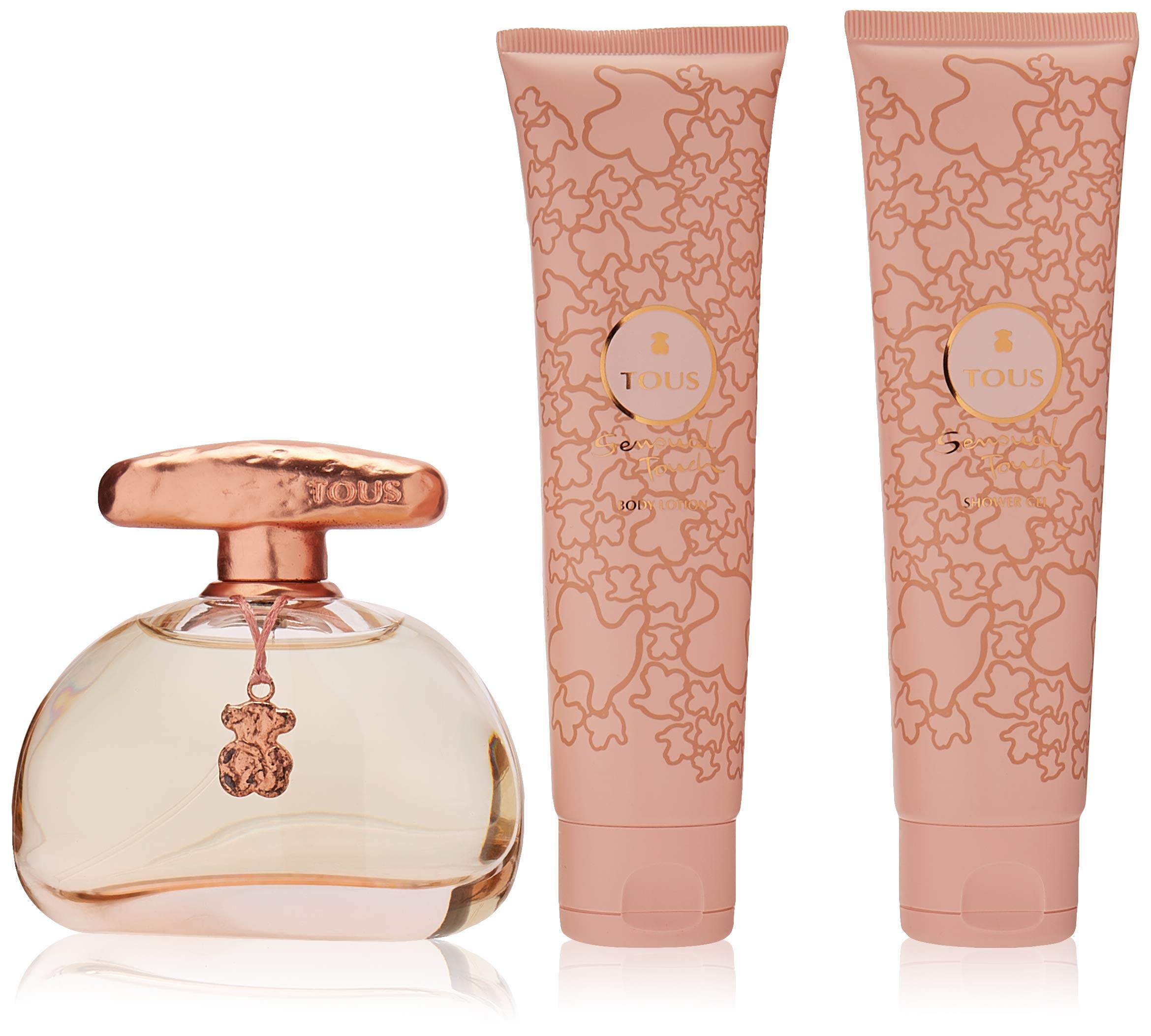 Sensual Touch Set contains Eau De Cologne/Body Lotion and Shower Gel, 300 ml