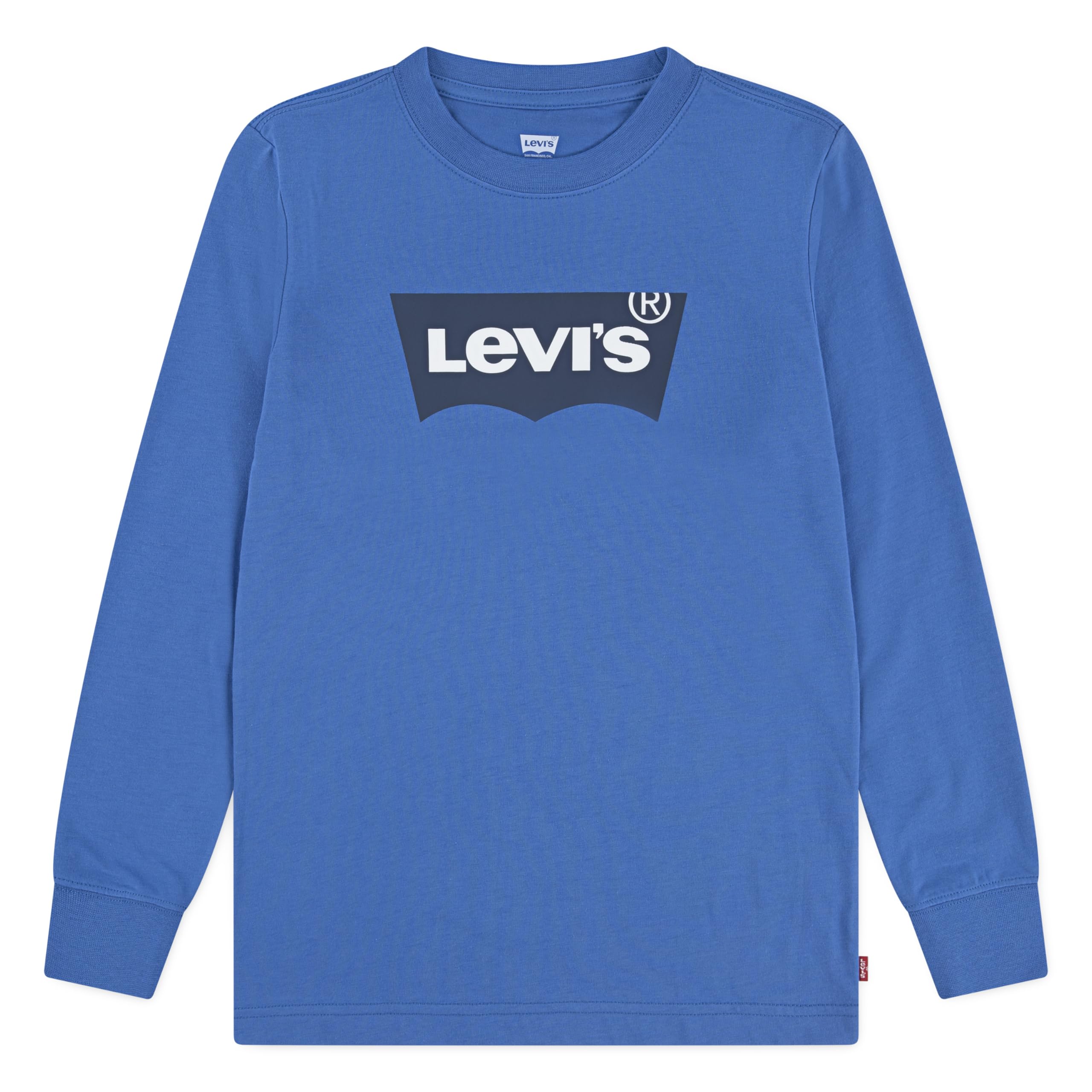 Levi's Boys Long Sleeve Batwing Tee Boy Blue