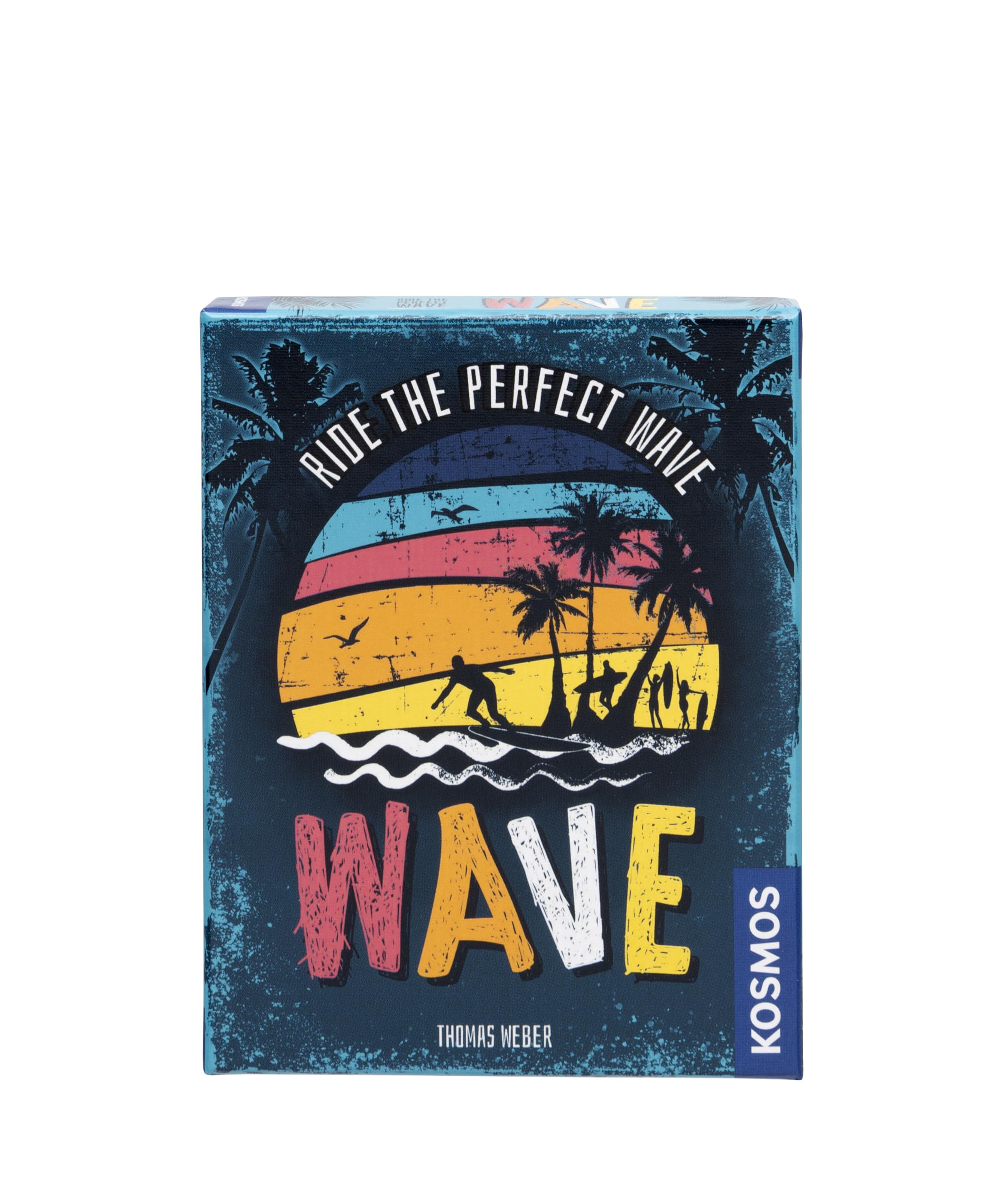 Thames & Kosmos WAVE, Cooperative Card Game, Exciting Card Games for Adults and Kids, Board Games for Game Night, For 2 to 4 Players, Age 10+
