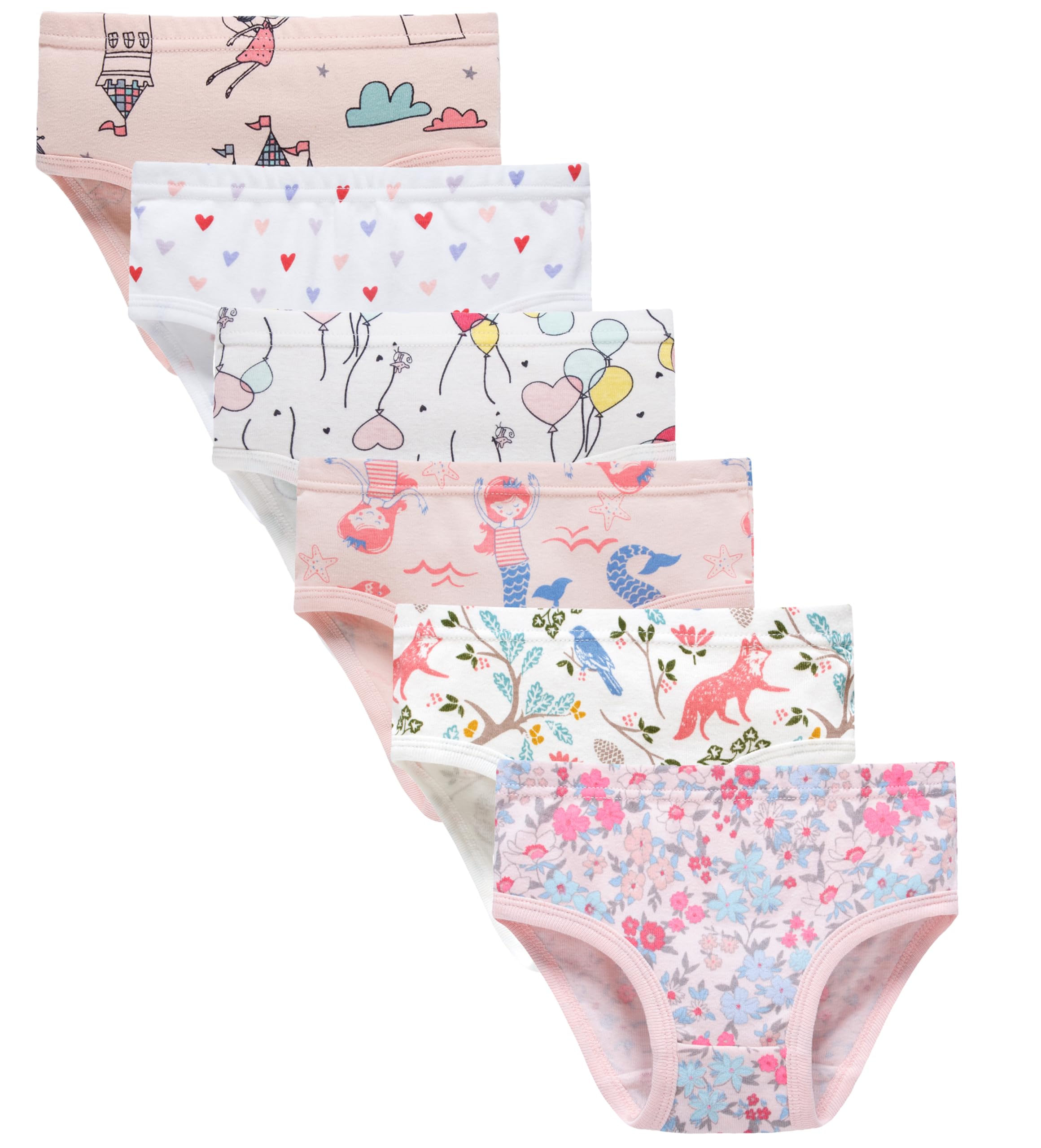 Boboking Soft Cotton Underwear Toddler GirlsBriefs Soft Undies