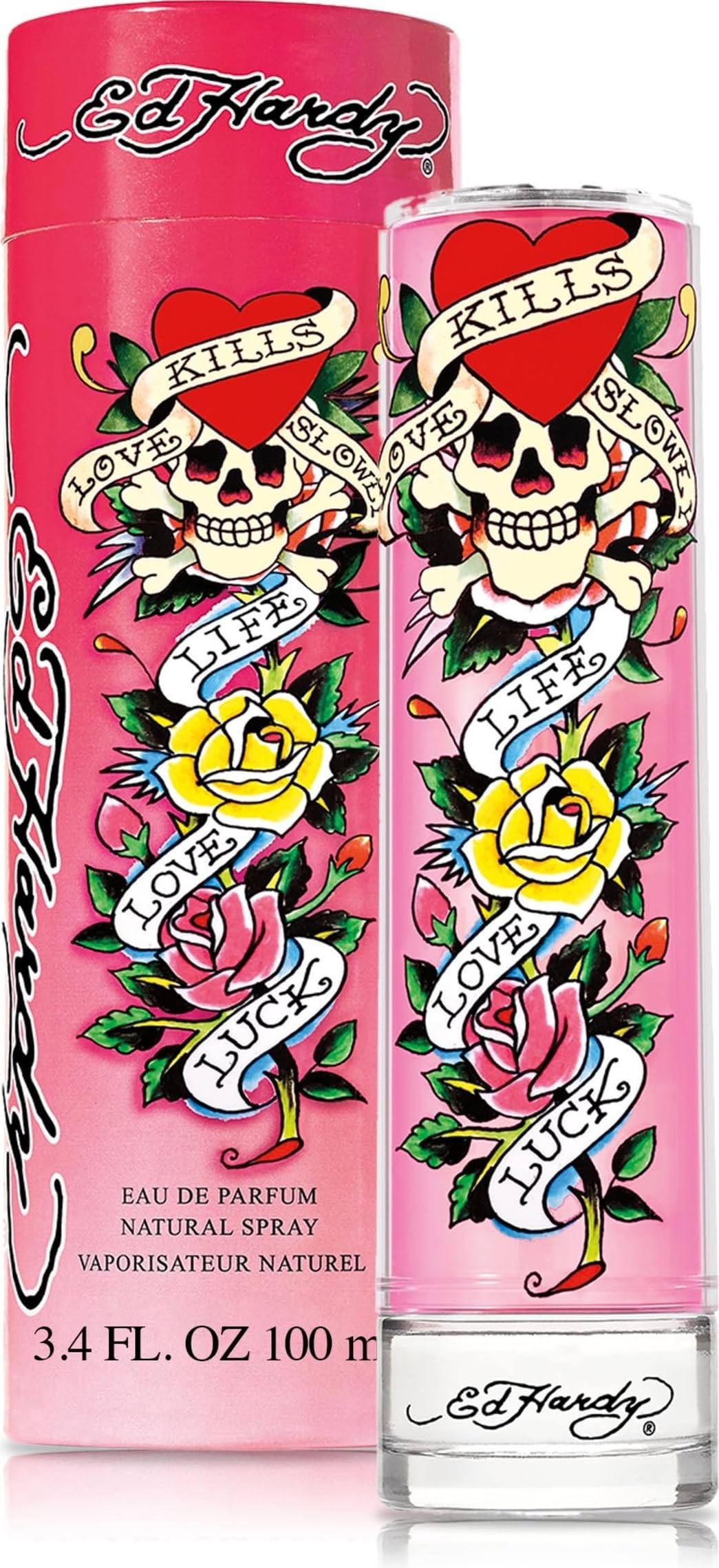 ed HARDY 29465 - Agua de perfume, 100 ml/3.4 oz (EHWF00004)