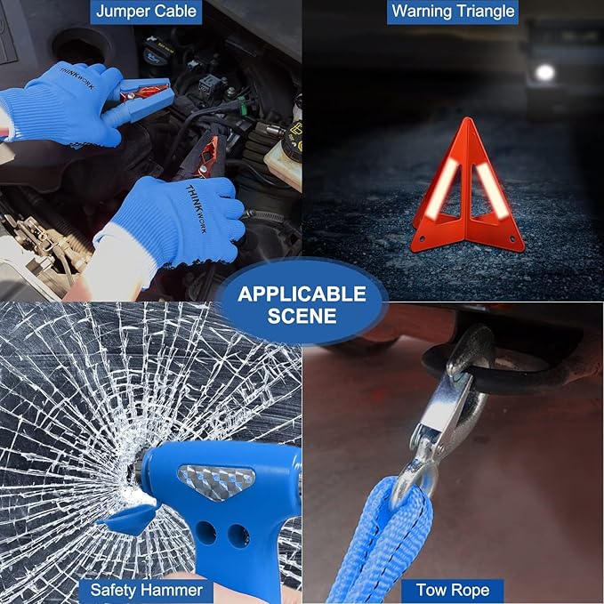 Kit de Seguridad Vehicular THINKWORK Azul miniatura 7