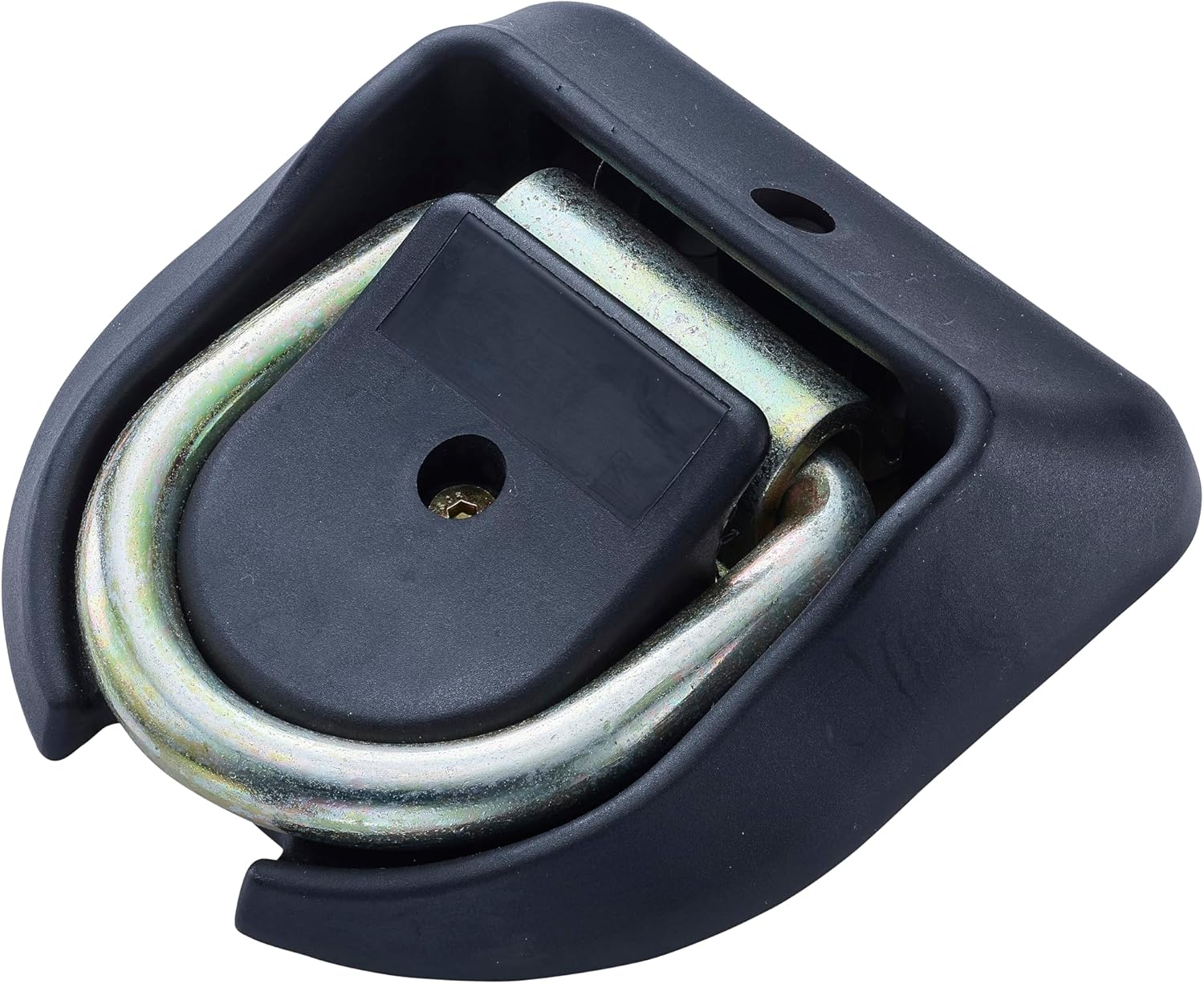 ONGUARD Ground Anchor Gold – 16 mm (0.63 in) Hardened Steel Folding Shackle Concrete Security Anchor for Bikes, Motorcycles & Scooters