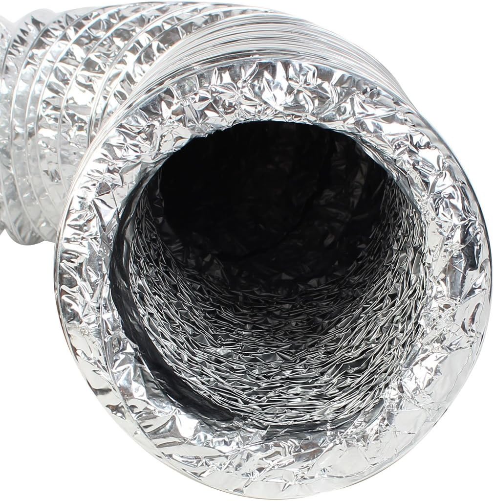Kitchen Aluminum Foil Air Ventilation Pipe Exhaust Hose 9Mx127mm (id: f68 586 b60 8ca 747