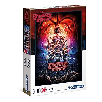 Clementoni 35087 Jigsaw Puzzle Stranger Things 500 Pieces