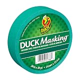 Duck Masking 240820 Green Color Masking Tape, .94-Inch by 30 Yards – view 1