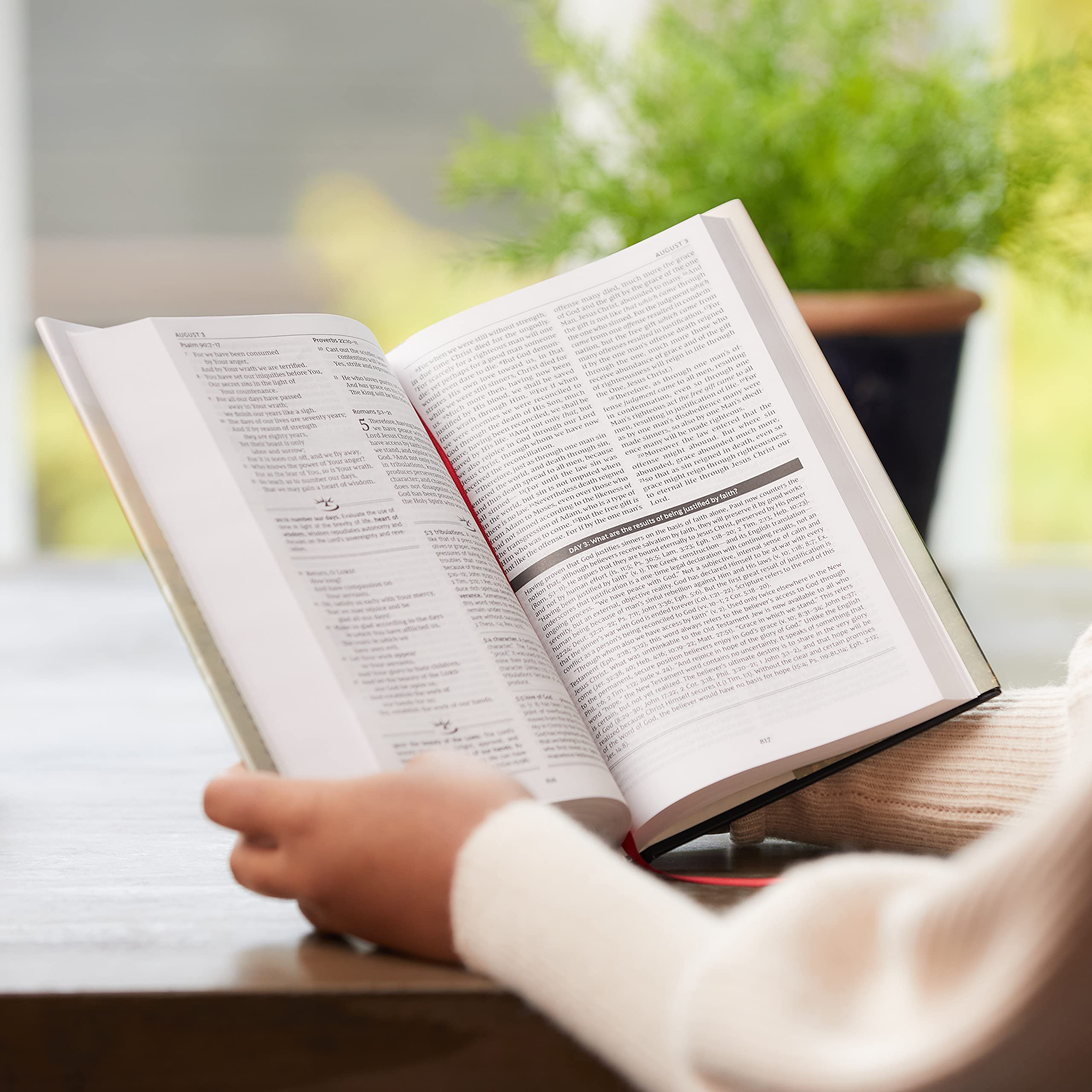 The NKJV, MacArthur Daily Bible, 2nd Edition, Hardcover, Comfort Print: A Journey Through God's Word in One Year - Image 5