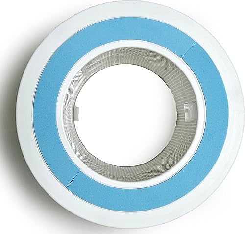 Miniatura 5 de Nispira Filtro de carbón activado HE1FKPET True HEPA 3 en 1 para purificador de aire Shark NanoSeal HP102 HC452. Tamaño 7.5 x 7.5 x 7.2 pulgadas. 2