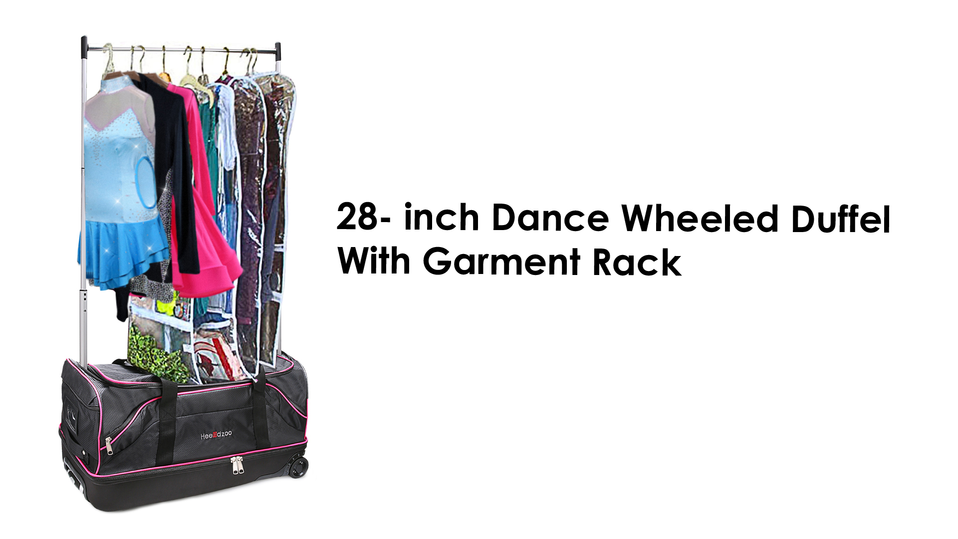 Dance Wheeled Duffel With Garment Rack