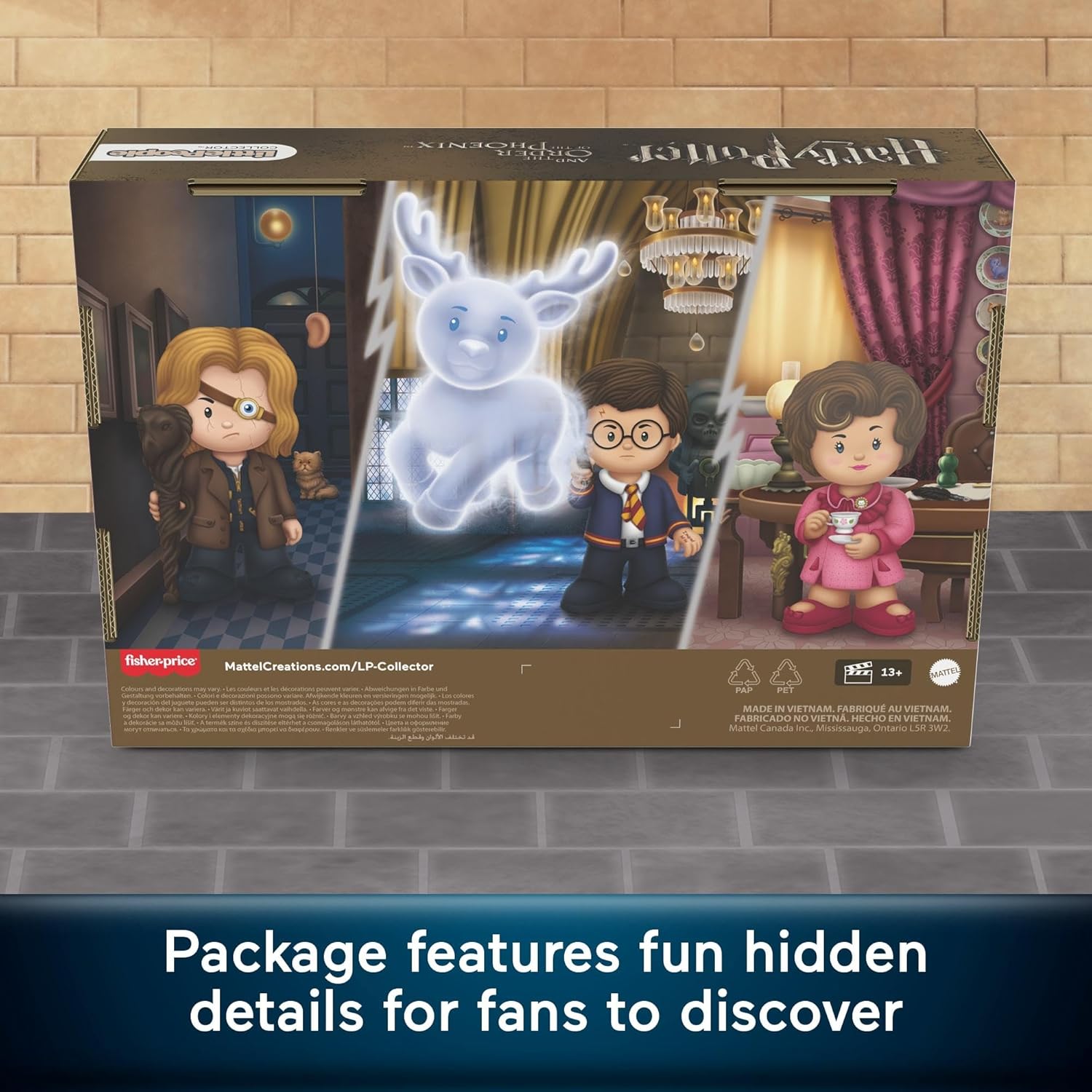 ​Little People Collector Harry Potter and The Order of The Phoenix Special Edition Set for Adults & Fans, 4 Figures in a Display Box - Image 4