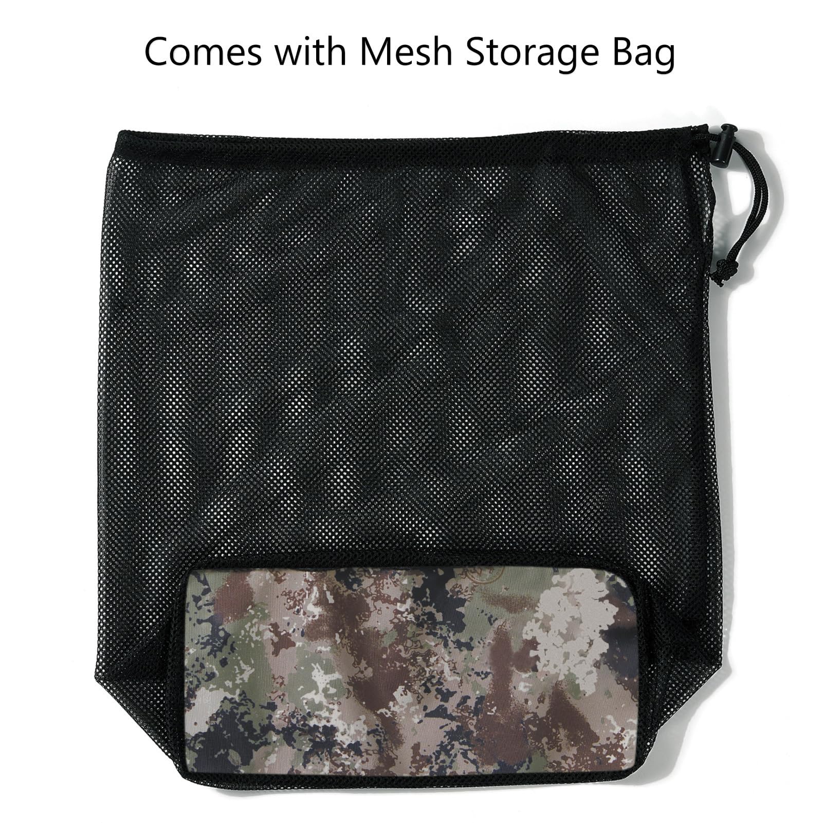 Bassdash Hommes Wader à poitrine Léger et Respirant Camouflage Noir Semelle de Chaussette pour la Pêche à la Mouche et la Chasse FW11