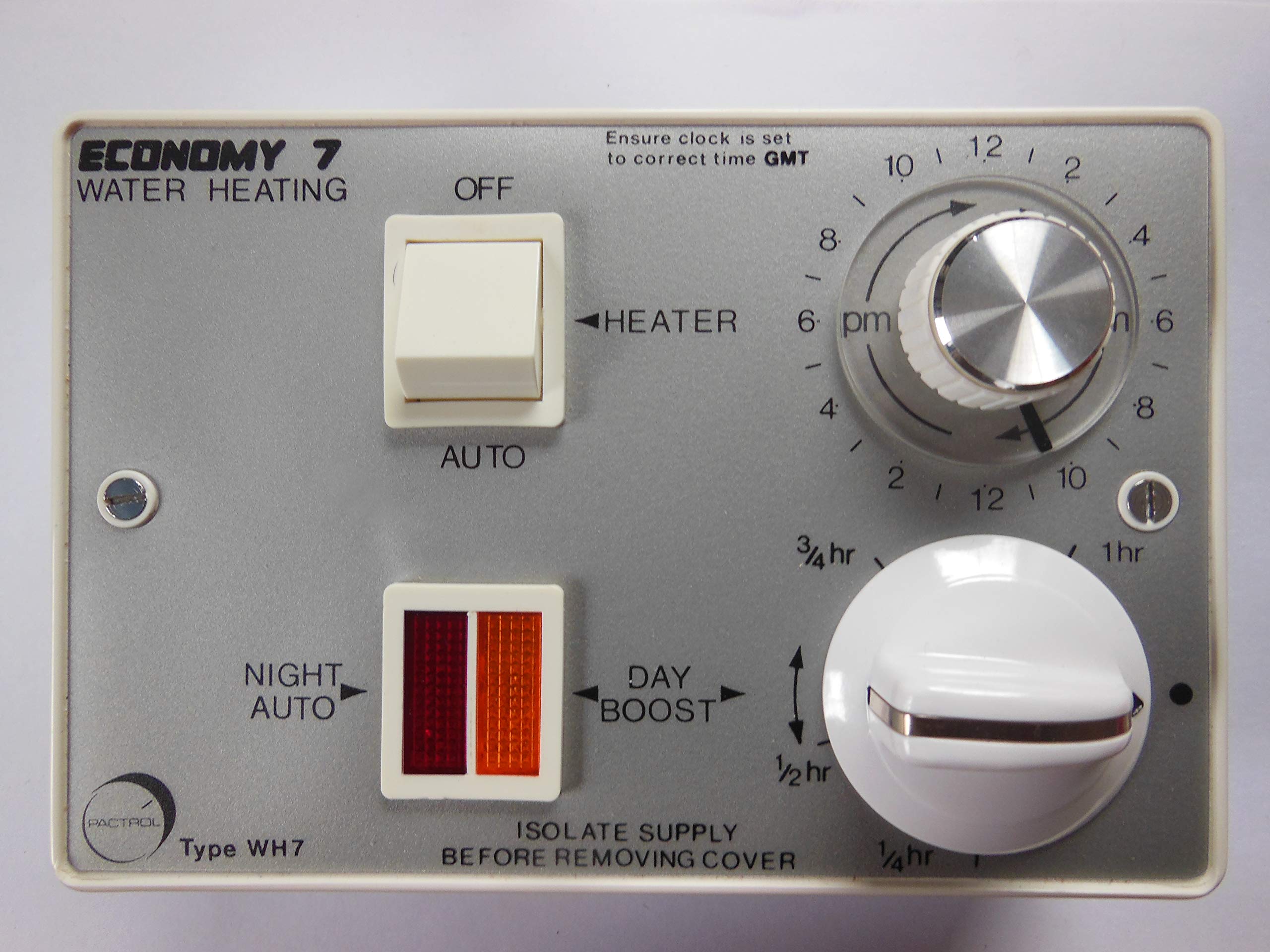 PACTROL WH7 Economy 7 Water Heating Controller