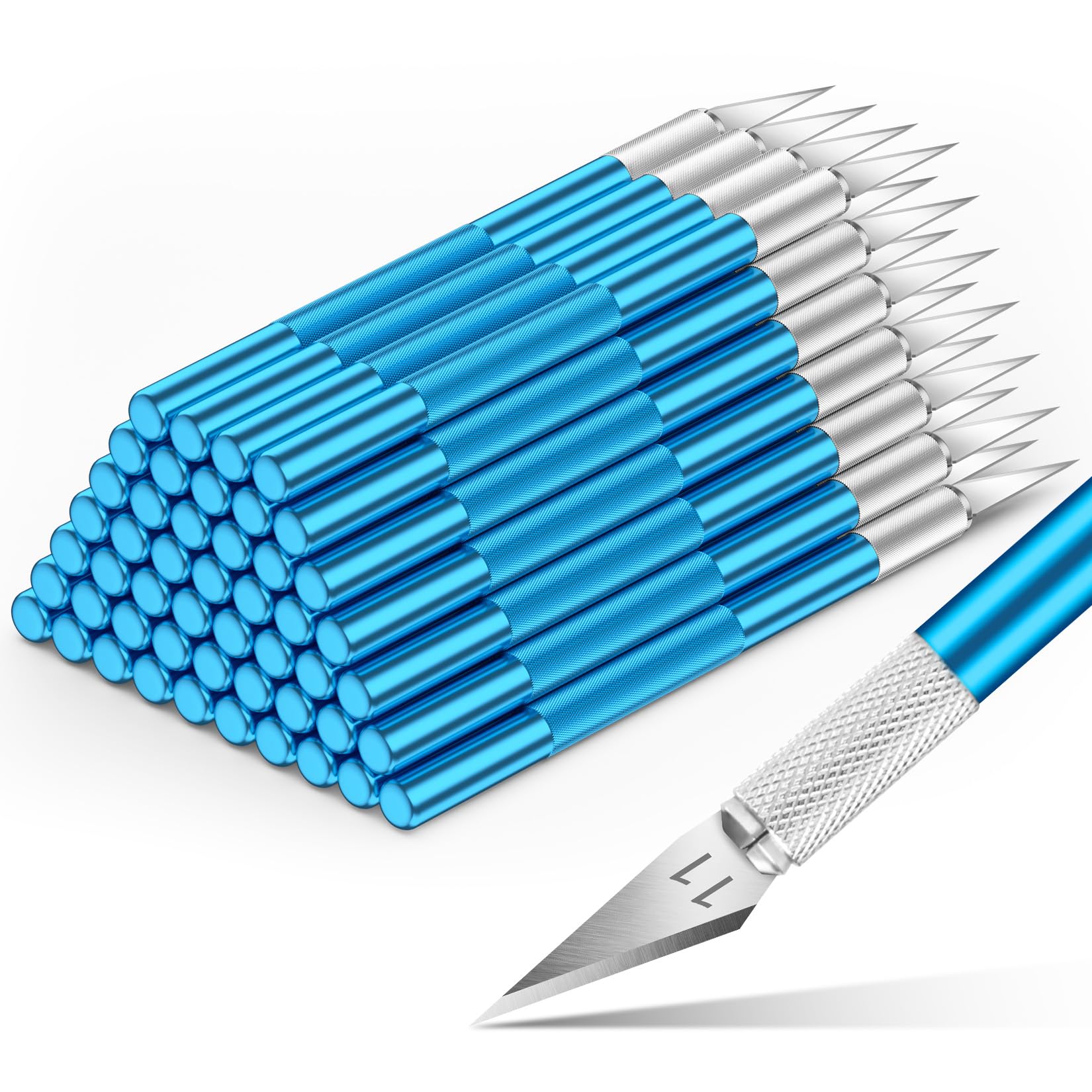 Amazon.com: DIYSELF 50-Piece Exacto Knife, Aluminum Alloy Handle