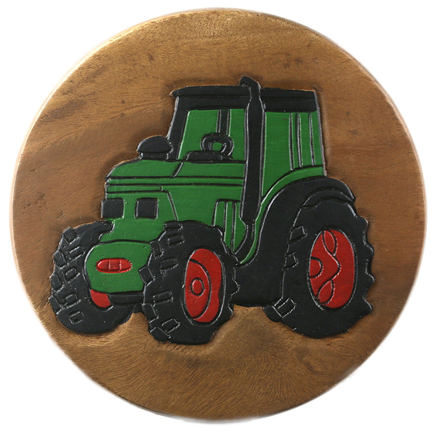 ART-CRAFT Vielseitiger Kinderhocker Holzhocker rund aus Mass