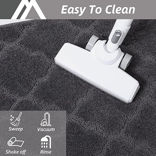 Miniatura 6 de COSY HOMEER Tapetes para puerta de interior, alfombra atrapadora de suciedad, zapatos húmedos y patas, puerta delantera, entrada exterior, entrada